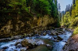 Hotel und Reisetipps zu einem Besuch der Breitachklamm bei Oberstdorf im Allgäu.