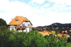 Hotel Villa Ratskopf in Wernigerode nahe dem Brocken im Harz